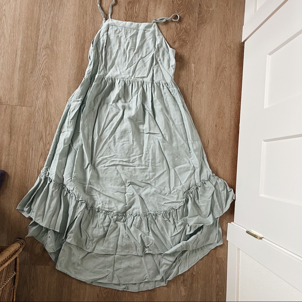 Doe & Rae Button Back Midi Dress